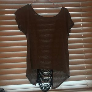 Forever 21 Grey T-Shirt